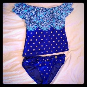 Lilly Pulitzer Tankini, sz. 10